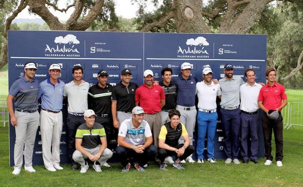 Sergio García aspira a revalidar el título en Valderrama frente a los grandes golfistas internacionales