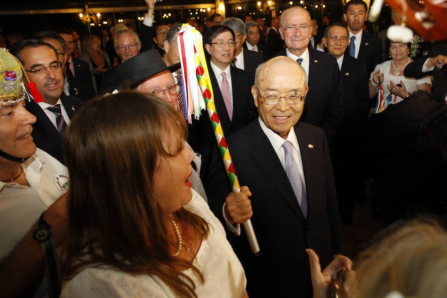 La cena de inauguración de 'Japón llega a Málaga', en imágenes