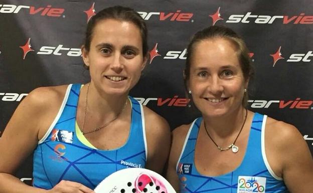 La rodilla deja a Carolina Navarro fuera del Campeonato de España de Pádel