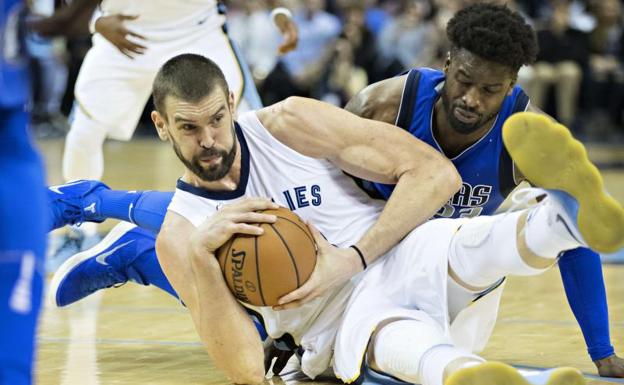 Marc Gasol se desquita ante los Mavericks