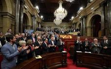 El Parlament declara la independencia en Cataluña