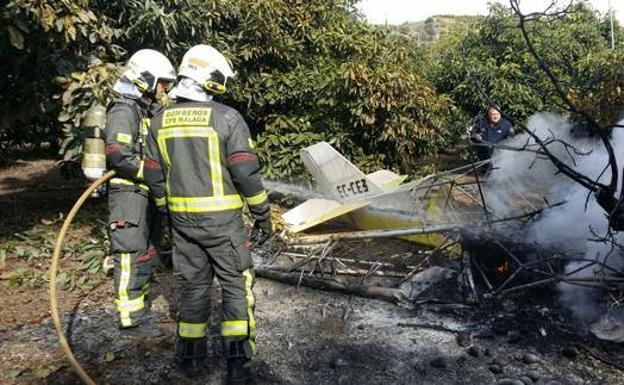 Aviación Civil investiga la salida de pista de una avioneta en el aeródromo de la Axarquía