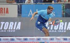 El malagueño Álex Ruiz cae en las semifinales del Open de Zaragoza de pádel