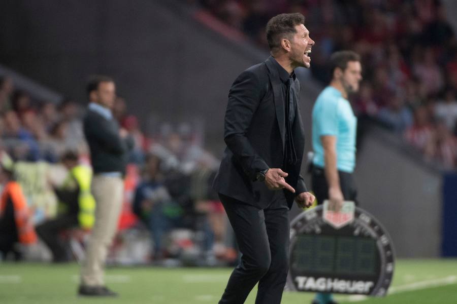 Simeone: «De los últimos partidos jugados, este fue el mejor»