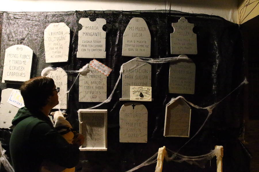 Churriana, distrito fantasma, en Halloween