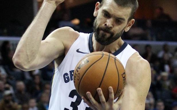 Marc Gasol recupera la inspiración encestadora y los Grizzlies vuelven a ganar