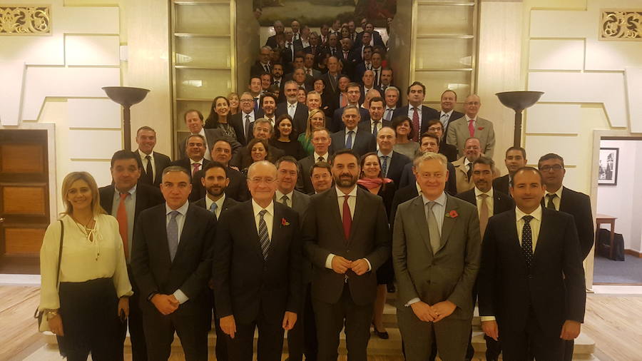 La cena organizada por Prensa Malagueña en la WTM