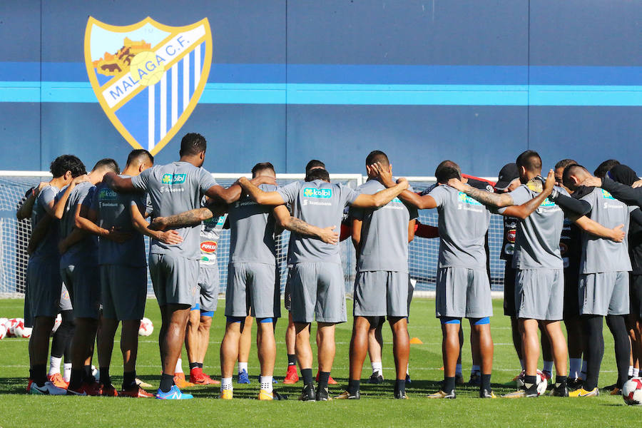 Costa Rica se entrena en La Rosaleda