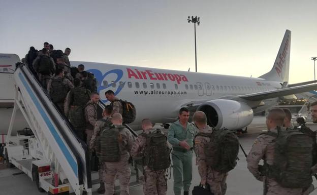 Legionarios de Ronda parten hacia Mali en misión operativa