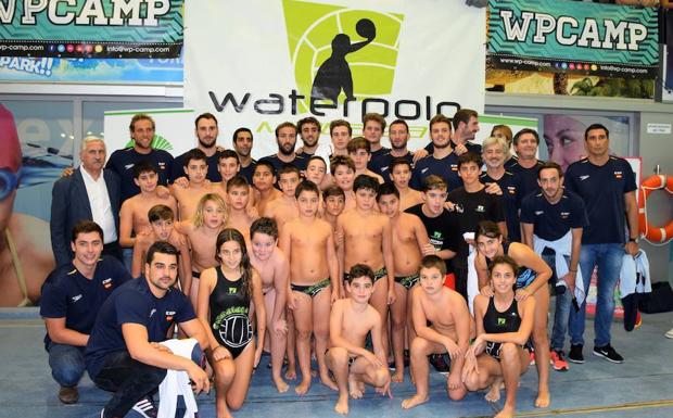 España debuta hoy en la Liga Mundial de waterpolo en Málaga