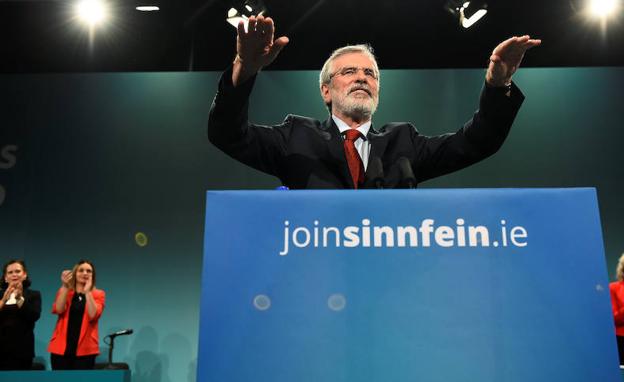 Gerry Adams anuncia que dejará la presidencia del Sinn Fein en 2018