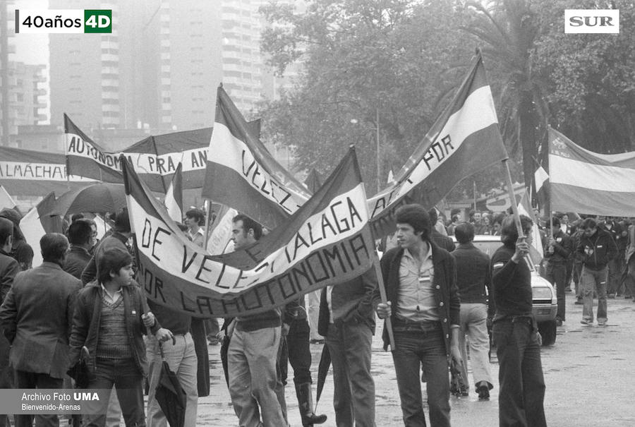 Manifestación del 4 de diciembre de 1977 en defensa de la autonomía de Andalucía