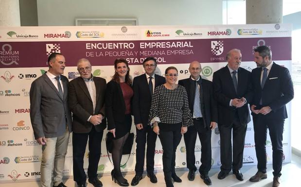 Del Bosque: «Hay muchos puntos en común entre una empresa y un equipo de fútbol»