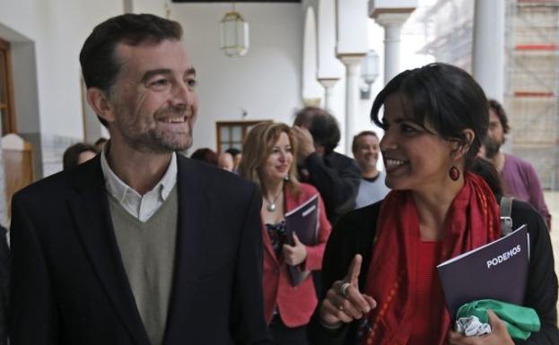 Teresa Rodríguez y Antonio Maíllo conmemorarán el 40 aniversario del 4D en Málaga