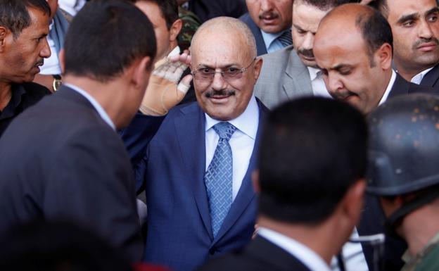 Los rebeldes hutíes afirman que el expresidente yemení Saleh está muerto