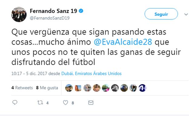 Clubes y deportistas de toda España se solidarizan con Eva, la ‘linier’ insultada en Alhaurín
