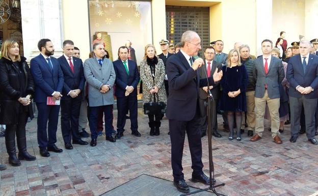 Los portavoces municipales muestran sus diferencias al conmemorar la Constitución en Málaga