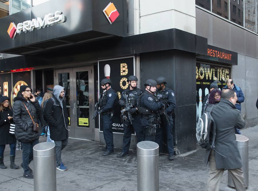 La explosión en el metro de Manhattan, en imágenes