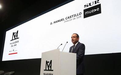 Discurso de Manuel Castillo en los XVIII Premios Malagueños del Año