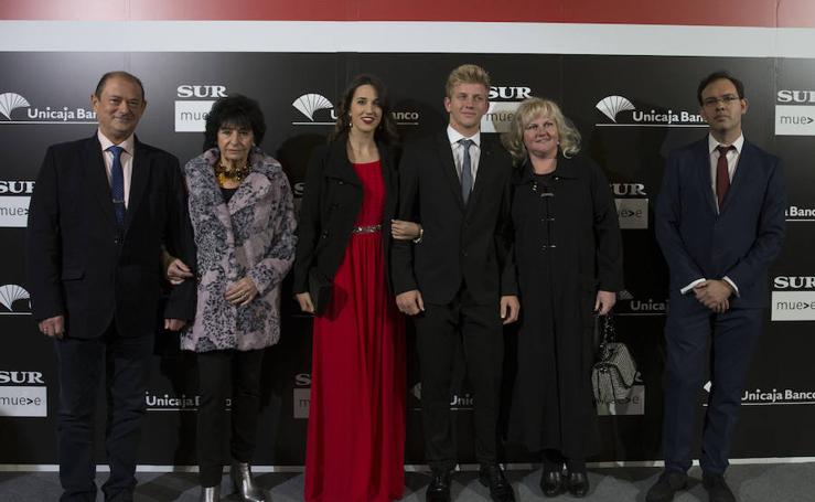 Todas las fotos de los invitados a gala de los Premios Malagueños del Año 2017
