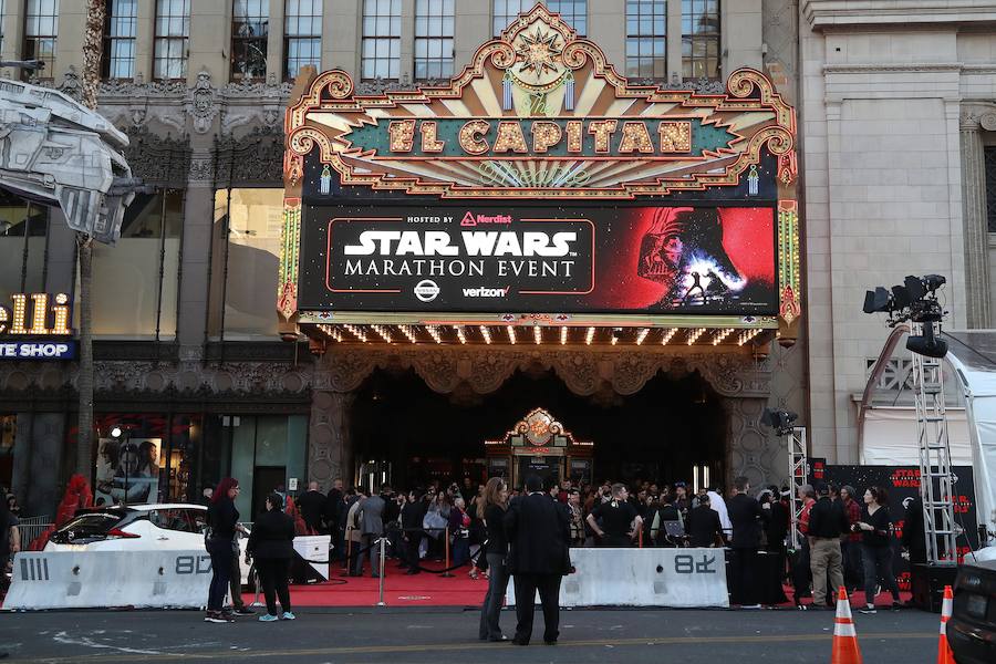 Los fans de Star Wars no se pierden el estreno de Los últimos Jedi