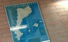 Un instituto de Castellón cuelga un mapa que incluye a la Comunidad en los 'Països Catalans'
