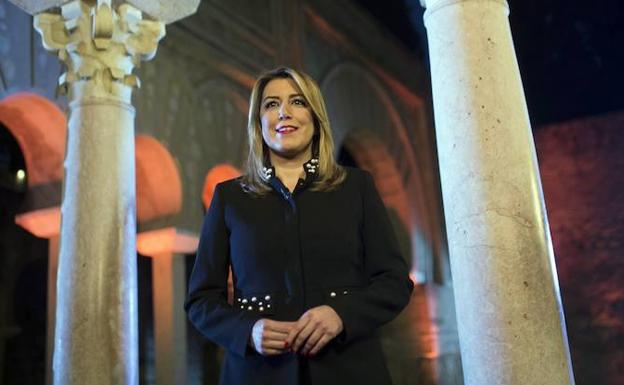 Susana Díaz apuesta por «restaurar la convivencia cívica» desde el respeto a la ley