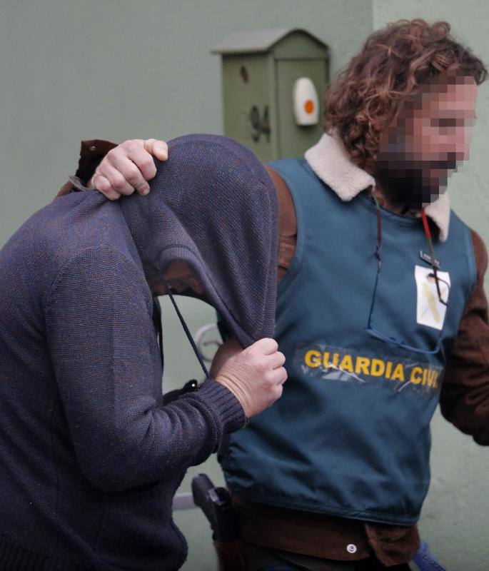 Fotos del hallazgo del cadáver de Diana Quer