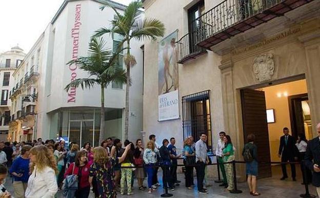 El Museo Thyssen salva el 2017 con un leve descenso de visitas