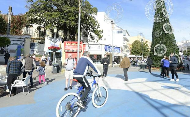 Torremolinos comienza este lunes la peatonalización de la plaza Costa del Sol
