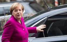Merkel y Schulz inician con optimismo una semana clave para la formación de gobierno