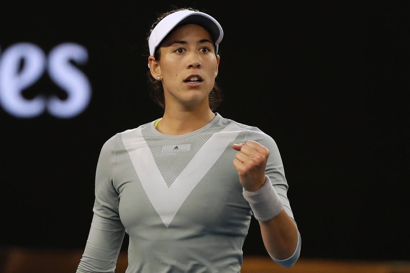 El debut de Garbiñe Muguruza en Australia, en imágenes