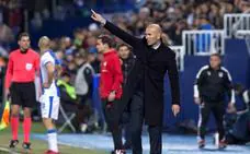 Zidane: «Me gustó la entrega de todo el equipo»