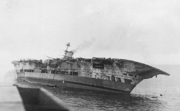 La II Guerra Mundial en Málaga: el hundimiento del portaaviones HMS Ark Royal