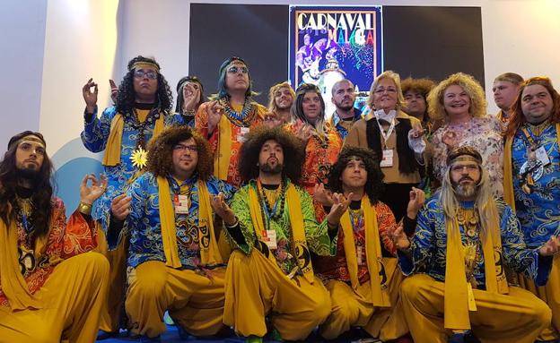 El Carnaval se vende en Madrid como la fiesta más cálida de Málaga