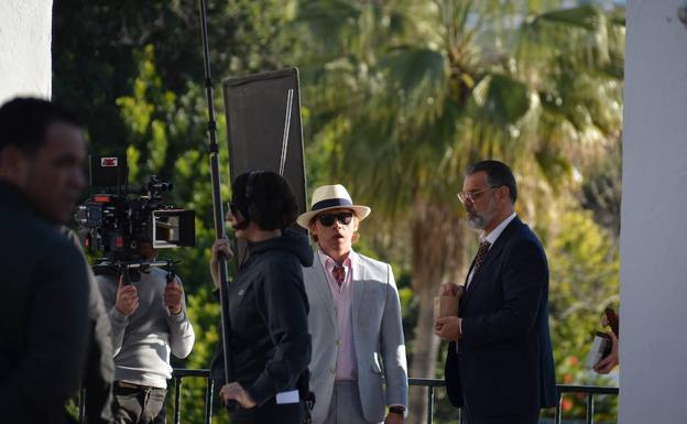 El mejor amigo de Harry Potter rueda en Nerja las primeras escenas de la serie 'Snatch'