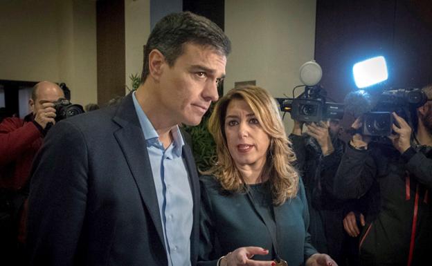 Pedro Sánchez hace guiños de acercamiento a Susana Díaz: «Hay que escucharla porque suele atinar en sus opiniones»