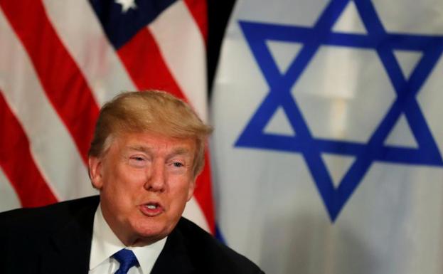 Trump amenaza con retirar la ayuda a los palestinos «si no se sientan a negociar la paz»