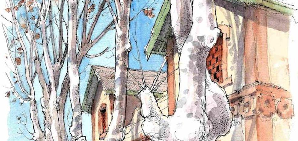 Málaga a trazos: … Que el tren en Campanillas