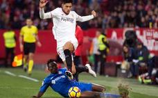 El Getafe arranca un empate en la prolongación y deja frío al Sevilla