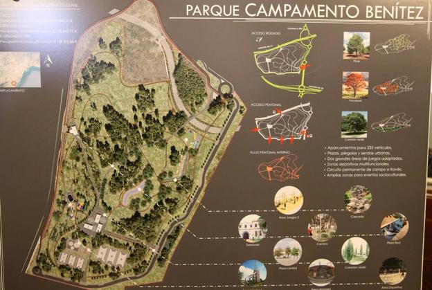 El Ayuntamiento de Málaga prevé iniciar la obra del parque en el Benítez el año próximo