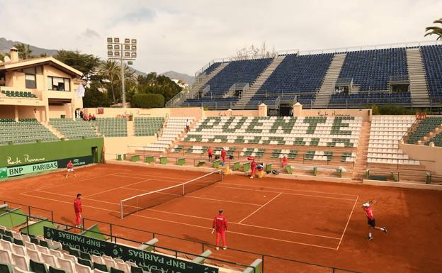 Marbella apunta al lleno en la Copa Davis