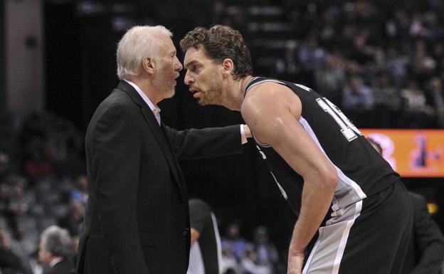 Pau Gasol firma un 'doble-doble' en el triunfo de los Spurs