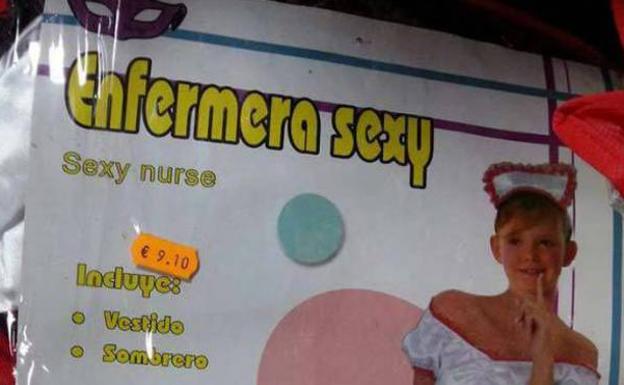 El SATSE pide que se retire de la venta el disfraz de enfermera por sexista