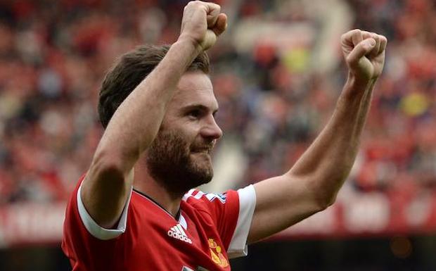 Juan Mata extiende su contrato con el United hasta 2019