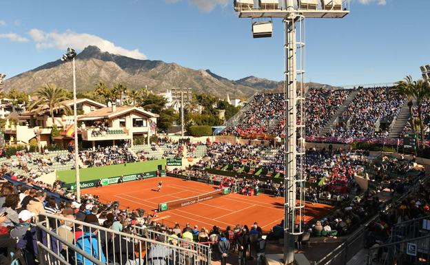 Zarpazo de Gran Bretaña en la Copa Davis en Marbella