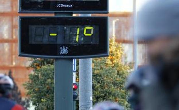 Temperaturas mínimas en los principales municipios de Málaga este fin de semana