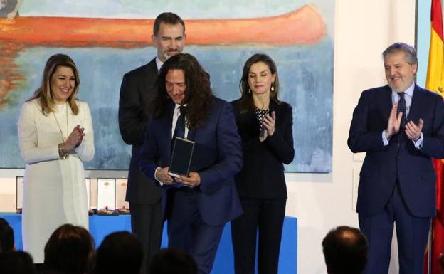 Estos son los premiados que han recibido hoy en Málaga la Medallas al Mérito en las Bellas Artes