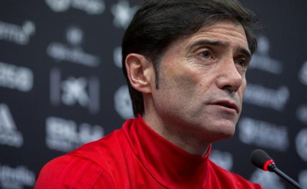 Marcelino: «Hay que ir a 'full' desde el inicio hasta el final»