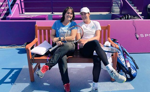 Conchita Martínez se une al equipo de Garbiñe Muguruza